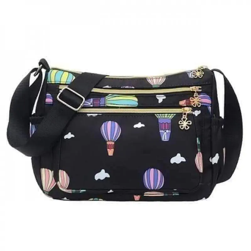 women korean crossbody bag ( black)