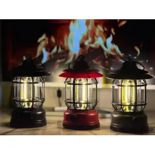 Electric Rechargeable Haricane Lamp(৩ টা কালারের যে কোনো ১ টা পাবেন)