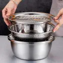 Vegetable Cutter 3in1 SS 