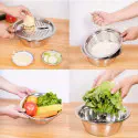 Vegetable Cutter 3in1 SS 