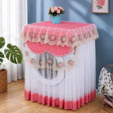 Luxury Washing Machine Cover (Pink)