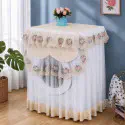 Luxury Washing Machine Cover (White)