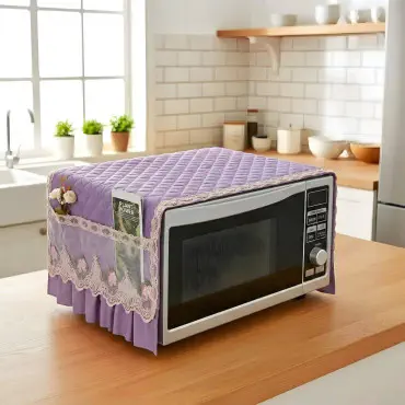 Luxury High Quality Micro Oven Cover (Purple)