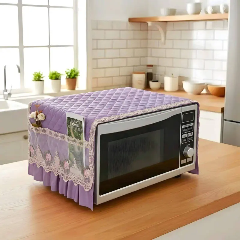 Luxury High Quality Micro Oven Cover (Purple)