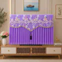 Luxury High Quality TV Cover (Purple)