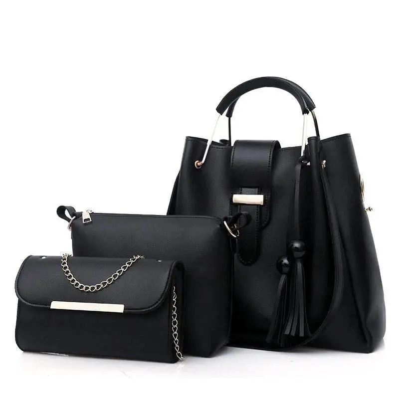 3 Pcs Ladies Fashion Combo ( Black )