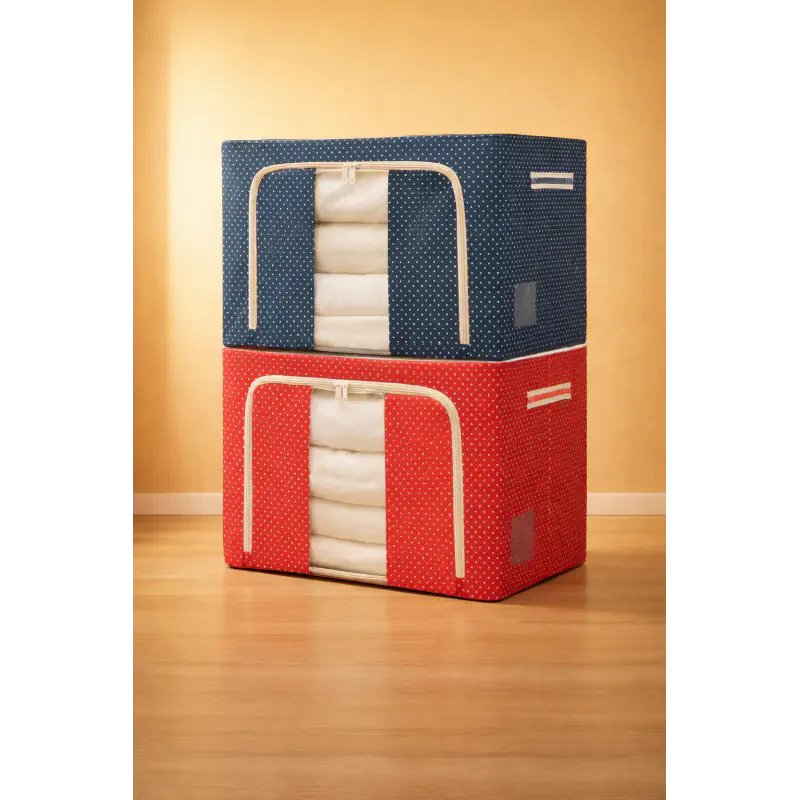 Blanket, Cloth & Comfort Storage Box (3 Pieces)