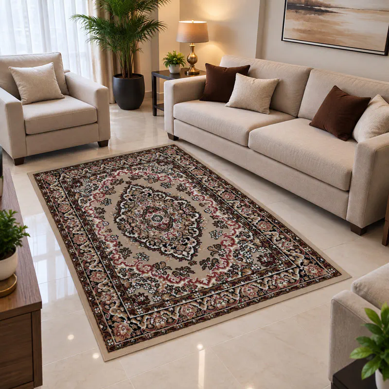 3x5 Feet Premium Carpet (3x5BrnD1)