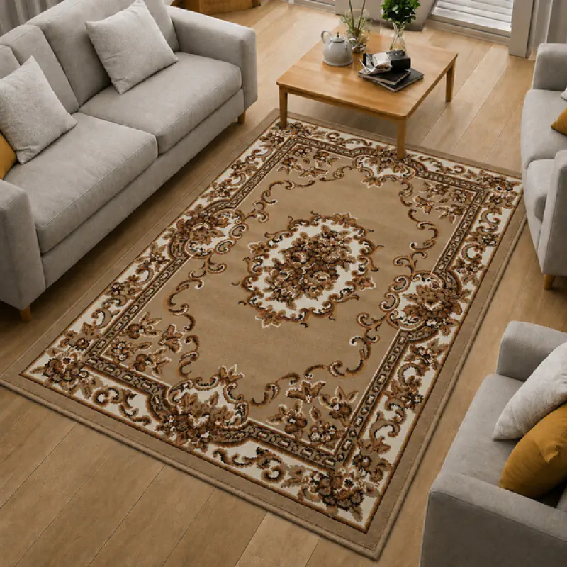 3x5 Feet Premium Carpet (3x5BrnD2)