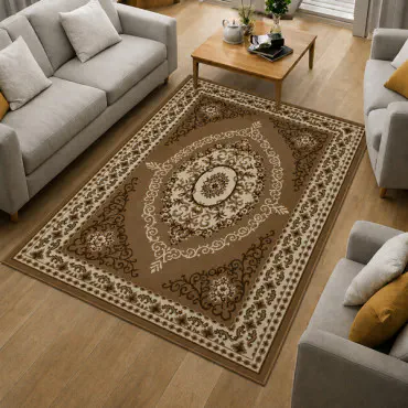 5x7 Feet Premium Carpet (5x7BrnD3)