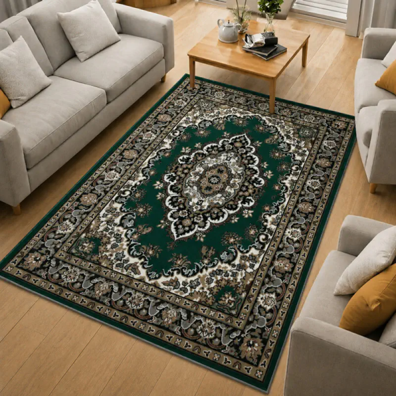 3x5 Feet Premium Carpet (3x5GrnD1)
