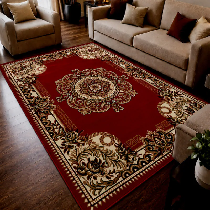 3x5 Feet Premium Carpet (3x5MaronD4)