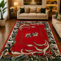 3x5 Feet Premium Carpet (3x5RedD6)