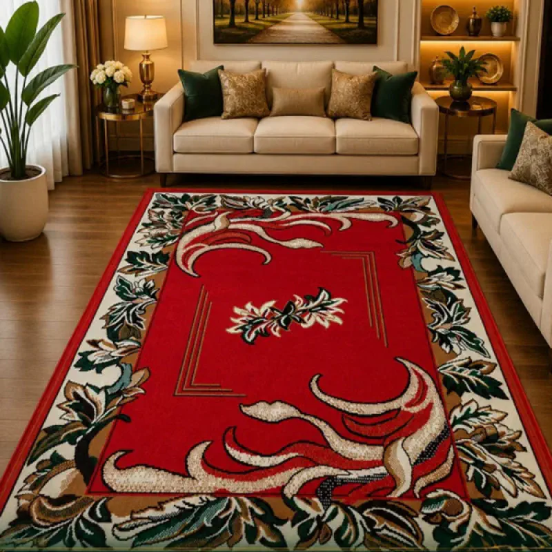 3x5 Feet Premium Carpet (3x5RedD6)