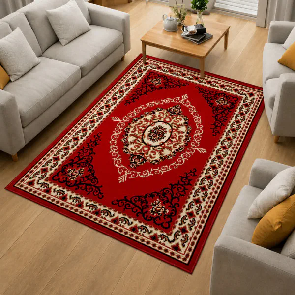 3x5 Feet Premium Carpet (3x5RedD3)