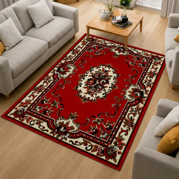 5x7 Feet Premium Carpet (5x7RedD2)