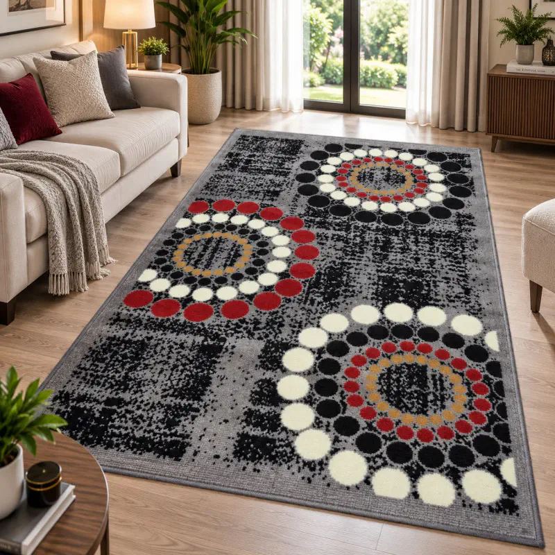 5x7 Feet Premium Carpet (5x7AshD7)