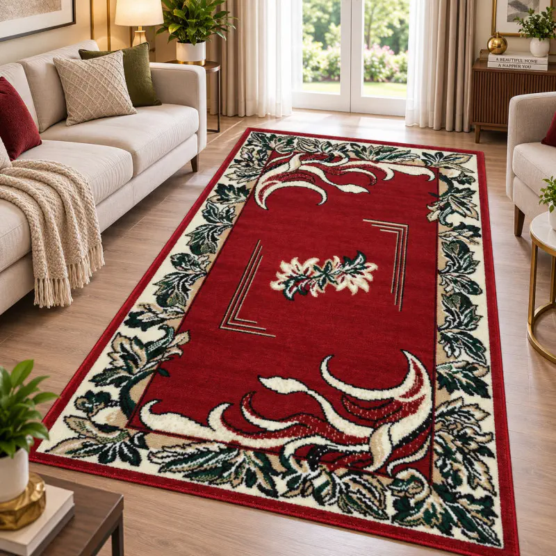 3x5 Feet Premium Carpet (3x5MaronD6)