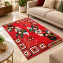 3x5 Feet Premium Carpet (3x5RedD5)