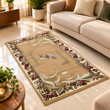 5x7 Feet Premium Carpet (5x7BrnD5)