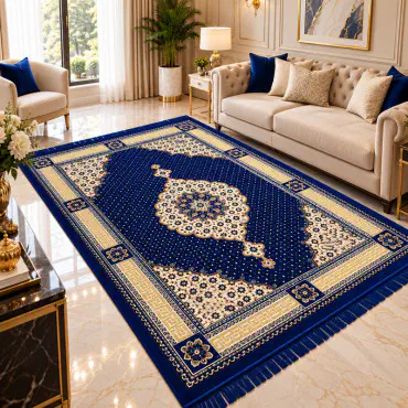 4.5x6.5 Feet Turkish Galicha (NBlueD3)