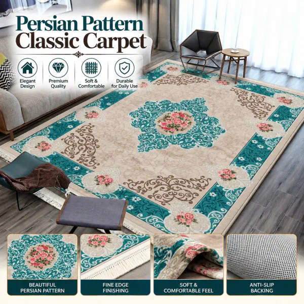 4x6 Feet Classic Persian pattern Carpet (4x6PC3)