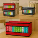 9 Grid Cloth Organiser (Red)