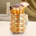 Crystal Round Makeup Brush Holder