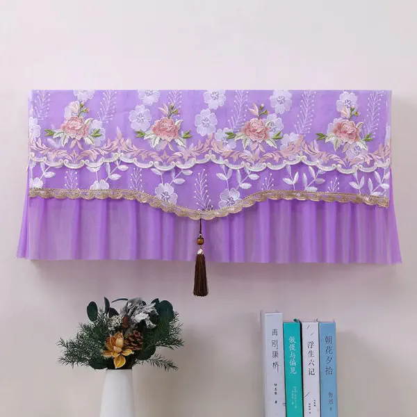 High Quality Luxury AC Cover (Cream)
