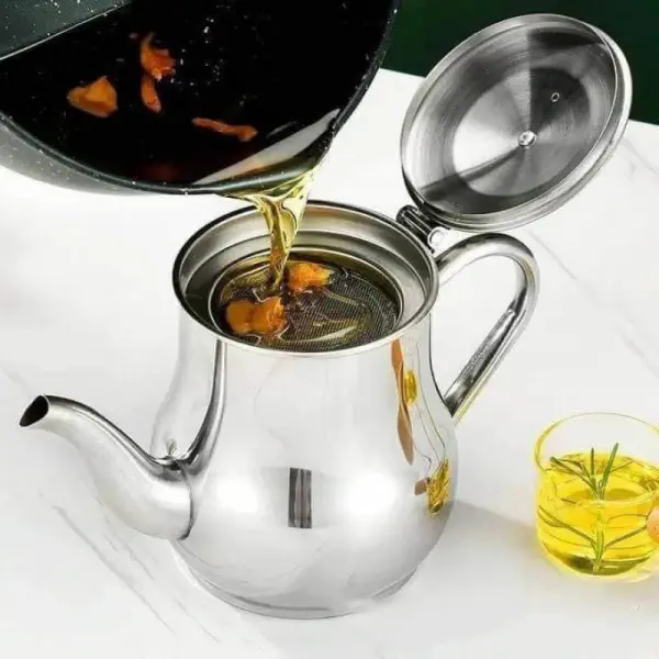 Kitchen Oil Filter Pot (750 ML)
