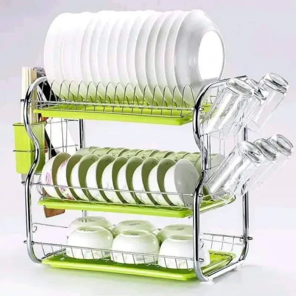 Kitchen Rack With Tray 3 Layer 