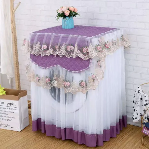 Luxury Washing Machine Cover (Purple)