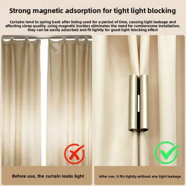 Magnetic Curtain Cli...