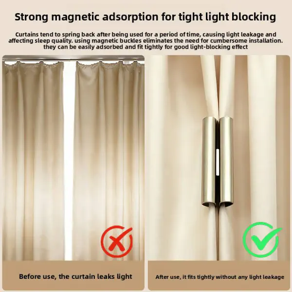 Magnetic Curtain Clips (1 Pair)