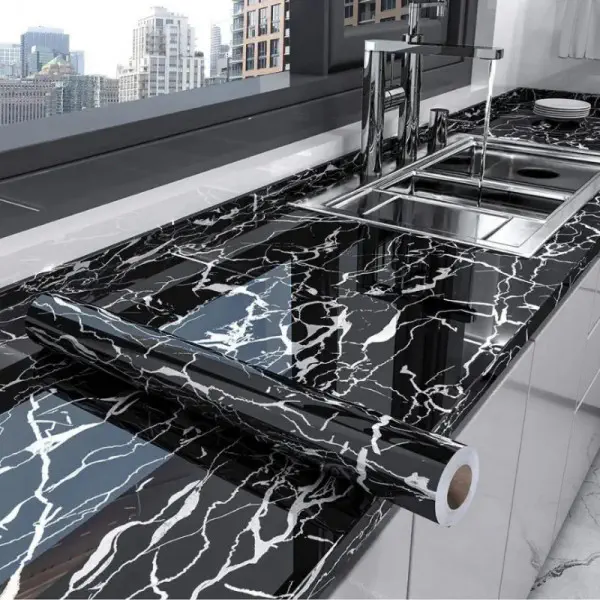 Marble Wallpaper (Black)