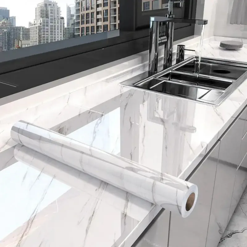 Marble Wallpaper (White)