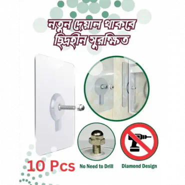 Nut Screw Wall Hook