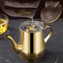 Golden Oil Filter Pot or Tea Pot