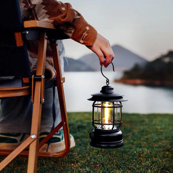 Rechargeable Camping Lamp ( Black )