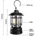 Rechargeable Camping Lamp ( Black )