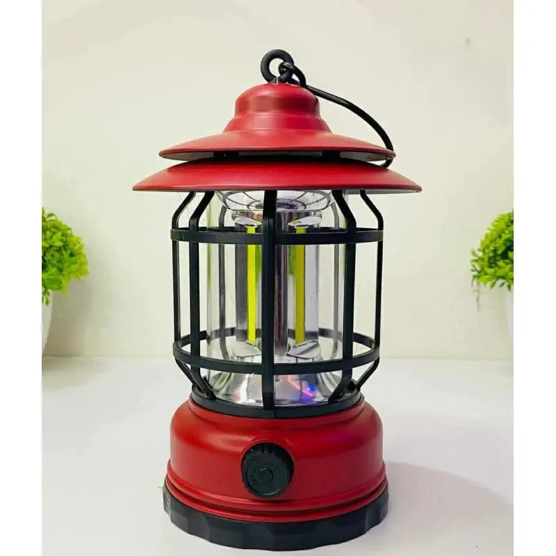 Rechargeable Camping Lamp ( Red )