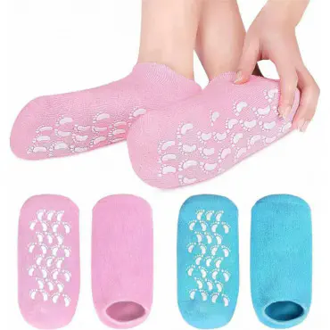 Silicone Moisturising Socks( ১ জোড়া)