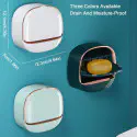 Soap Box with Flip Cover (2 Pcs)