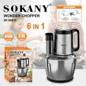 Sokany Wonder Chopper (6 in 1)