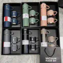 Vacuum Flask Set (Silver)