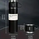 Vacuum Flask Set (Silver)
