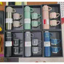 Vacuum Flask Set (Silver)