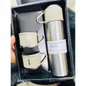 Vacuum Flask Set (Silver)