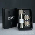 Vacuum Flask Set (Silver)