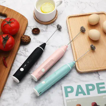 Rechargeable Coffee Foamer Egg Mixer